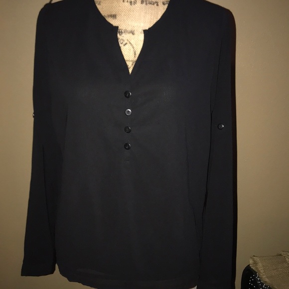 Pink Magnolia Tops - NWOT beautiful back blouse